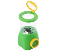 ERINGOGO Outdoor Observation Box Double-Sided Magnifier Lid, Light Green Bug Viewer Catcher Container for Nature Exploration and Science Activities