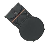 ERINGOGO Oxford Cloth Thickened Sponge Dumb Drum Backpack, Black Dual-strap Percussion Instrument Carrying Bag, Portable Storage Pouch for Practice Drums and Drumsticks