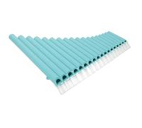 ERINGOGO Pan Flute C Key Pipe Beginner Musical Instrument Lightweight for Cognitive Development and Stage Performance Portable Traditional Panpipe Random Color