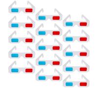 ERINGOGO paper 3d glasses 40pcs red blue anaglyph lightweight portable for three-dimensional film and publications