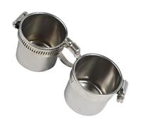 ERINGOGO Parrot Feeder Cup with Standing Pole Bird Feeding Accessory for Pet Parrots Easy to Install Container for Cage Use