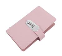 ERINGOGO Password Lock Savings Challenge Binder with Cash and Document Organizer Stylish Secure Financial Goals Book for Budgeting and Money Management Multipurpose Storage for Cash Cards