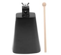 ERINGOGO Percussion Cow Bell with Stick Professional Instrument for S Early Music Education and Performance Drum Kit Accessory for Birthday and Holiday Events