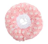 ERINGOGO Pet Cat Recovery Collar Soft Upgrade Anti-biting Neck Cone Xs Pink Rabbit Suitable for Post Surgery Cats and Dogs