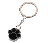 ERINGOGO Pet Memorial Keychain Urn Durable Paw Shape Pendant for Ashes Stainless Steel Keepsake Key Decor for Remembering Dogs and Comforting Pet Loss