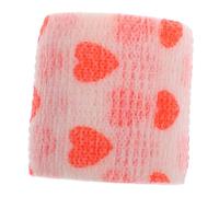 ERINGOGO Pet Self Wrap for Dogs Cats Animals Non Woven Tape for Care Paw Protection Injury Stylish Love Pattern Design for Outdoor Use