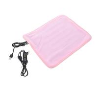 ERINGOGO Pet USB Heating Pad with Temperature Control for Reptiles Small Terrarium Heat Mat Suitable for Turtles Lizards Spiders Amphibians Pink