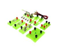 ERINGOGO Physics Electric Circuit Experiment Kit for Junior and Senior High School Students Hands Learning for Series and Parallel Circuits Complete Educational Science Lab Set