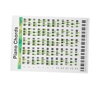 ERINGOGO Piano Chords Chart Beginner to Professional Chord Diagram Keyboard Accessories Music Education