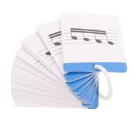 ERINGOGO Piano Staff Note Flashcards for Beginners, Music Theory Learning Cards with Visual Aids and Enhanced Rhythm Skills, for Individual Piano Practice and Music Class Practice