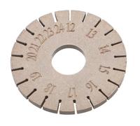 ERINGOGO Piano String Measurement Gauge Metal Ruler for Piano Tuning Repair Maintenance Tool Accessory for Accurate String Assessment