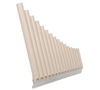 ERINGOGO Pipe Pan Flute C Key for Beginners Lightweight Traditional Woodwind Instrument with Fixed Angle Design Portable with Storage Bag and Music Book for Easy Learning and Teaching