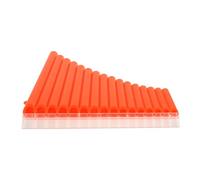 ERINGOGO Pipe Pan Flute for Beginners in C Key with Music Book and Portable Storage Bag Fixed Angle Design for Easy Learning Rich Sound Musical Instrument for Teaching and Creativity