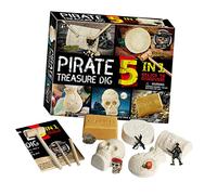 ERINGOGO Pirate Style Archaeological Digging DIY Puzzle Plaything for Early Educational for Hands Learning Imaginative Play for Archaeological Exploration