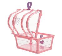ERINGOGO Pirate Theme Treasure Chest Toy Box Lock Boys and Girls Storage Box for Classroom