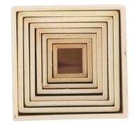 ERINGOGO Planet Cubes for Educational Nesting Boxes with Solar System Theme Safe Smooth Surface Cubes for Early Learning and Creativity Development
