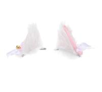 ERINGOGO Plush Cat Ear Hair Clips for Women and Soft Furry Animal Ear Hairpin for Halloween Cosplay Costume Skin-friendly Cat Hair Accessories for Birthday and Party Celebrations