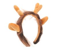 ERINGOGO Plush Dragon Horn Headband Cute Animal Headpiece for Women and Soft Cartoon Ears Hairband for Party Cosplay Performance Year Eve Celebration Accessory