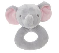 ERINGOGO Plush Elephant Shaker Adorable Stuffed Animal for Soft Plush Design Stimulates Visual Auditory Senses First Year for Newborns Safe High Grade Material