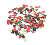 ERINGOGO Poker Theme Plastic Confetti Reusable Party Decoration for Las Vegas Birthday Table Sprinkle Festive Craft Supplies