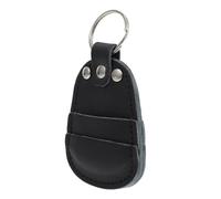 ERINGOGO Portable Black Guitar Pick Holder Storage Pouch for Bass and Ukulele Plectrums Protects Picks from Scratch and Shake and Easy Carry