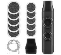 ERINGOGO Portable Cazoo Musical Instrument with Double Flute Holes Design, Replaceable Membranes, and Easy Carrying Feature, for Party Favors and Kazoos Music Accompaniment
