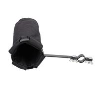 ERINGOGO Portable Drumstick Holder Bag for Percussion Instrument Supply Black Pouch for Easy Storage for Drummers The Go