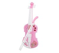 ERINGOGO Portable Electronic Violin for Lightweight Miniature Musical Instrument with Sound Light Effects Easy Play Music for Early Education and Interactive Learning
