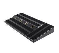ERINGOGO Portable Guitar Effects Pedal Board with Pedal Power Supply Cradle, Lightweight Pe Guitar Effector Platform Featuring Cable Management, for Live Performances and Transportation