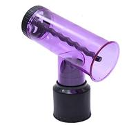 ERINGOGO Portable Hair Roller with Hair Dryer Connector High Temperature Resistant Plastic Air Cover for Blowout Nozzle from Heat Damage Suitable for Home and Barber Shop Random Color