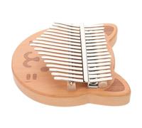 ERINGOGO Portable Key Wooden Thumb Piano Kalimba Instrument Easy to Play Finger Piano Mbira for Beginners Handheld Musical with Beech Wood Keys Compact and Tunable Finger Marimba for Music