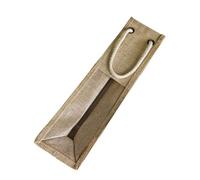 ERINGOGO Portable Linen Wine Bottle Bag with Reinforced Handle Double Wine Carrier Gift Pouch for Parties and Travel Storage Tote