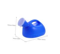 ERINGOGO Portable Male Urinal with Spillproof Leakproof Lid Large Capacity Reusable Urine Container for Men Compact Outdoor Elderly Travel Urinal Bottle for Bedridden and Camping Use