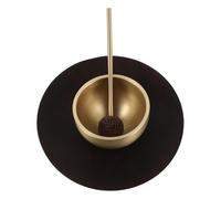 ERINGOGO Portable Mini Brass Singing Bowl Set with Mallet and Cushion for Meditation, Yoga, Chakra Healing and Travel Mindfulness Sound Therapy