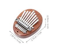 ERINGOGO Portable Mini Kalimba Thumb Piano Note Finger Piano Lightweight Music Instrument for Adults Versatile Stage Prop and Pure Crisp Tone Easy to Carry