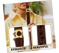 ERINGOGO Portable Mini Pocket Saxophone for Beginners Lightweight Compact Woodwind Instrument for Adults Easy to Play Simple Saxophone to Develop Musical Skills and Finger Dexterity