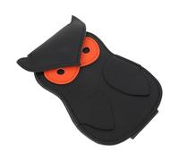 ERINGOGO Portable PU Owl-Shaped Guitar Pick Holder Case for Acoustic Electric Guitars Plectrum Storage Bag Organizer Keeps Picks Accessible and Tidy at Gigs Parties
