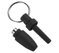 ERINGOGO Portable Silicone Cigar Punch Keychain Cigar Punch Keychain Compact Design Tobacco Accessories On-The-go Use