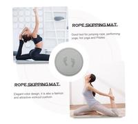ERINGOGO Portable Soundproof Jump Rope Mat Thick Cushioned Exercise Pad for Home Gym Yoga Pilates Workout Quiet Impact Absorbing Fitness Floor Mat