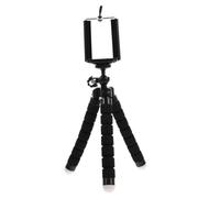 ERINGOGO Portable Stainless Steel Selfie Tripod for Phone and Camera with Wireless Remote Shutter Button, Easy Access Design, for Parties and Hiking, Black,
