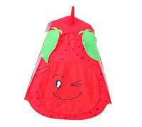 ERINGOGO Portable Strawberry Tent Playhouse for Indoor Game and Ocean Ball Pool Foldable Play Tent for Boys and Age Easy Setup Soft Material Creative Imagination Development
