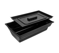 ERINGOGO Portable Wheelchair Commode Pan for Elderly with Bedside Toilet Seat, Medical Replacement Bedpan for Disabled and Surgery, Shower Chair Bathroom Aid