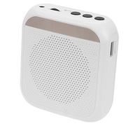 ERINGOGO Portable Wireless Voice Amplifier with Microphone Rechargeable Sound Amplifier for Teachers Tour Guides and Meetings Compact Design Day Battery Life White