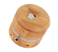 ERINGOGO Portable Wood Moxibustion Box Lightweight Massaging Pot with Consistent for Home Office Travel Skin Friendly Traditional Multi Function Moxa Therapy Tool