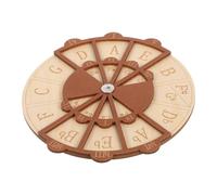 ERINGOGO Portable Wooden Circle of Fifths Guitar Chord Wheel and Scale Chart Music Theory Aid for Beginners and Adults Quick Chord Mastery Trainer Tool for Efficient Practice and Smooth