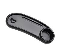 ERINGOGO Pram Tray Stroller Snack Tray with Drinks Easy-Clean Accessory for Pushchair Black