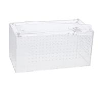 ERINGOGO Premium Multi Function Reptile Cage Large Transparent Box for Snakes Spiders Lizards Frogs with Spacious Comfortable Habitat and Clear Observation Suitable for Small Pets