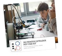 ERINGOGO Printer Hotend Kit with Heat Resistant Metal Extruder Ptfe Tube for Smooth Filament Glide Silicone Sock Covers for Stable Temperature and Burn Protection Easy Install Accessories
