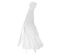 ERINGOGO Produce Mesh Bags 100Pcs White Vegetable and Fruit Storage Net Bags for Organic Grocery Shopping