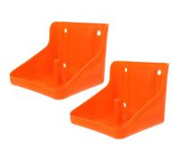 ERINGOGO Professional Horse Feeder Sheep Salt Block Rack 2Pcs PP Cylinder Sturdy Easy to Assemble for Livestock Farm
